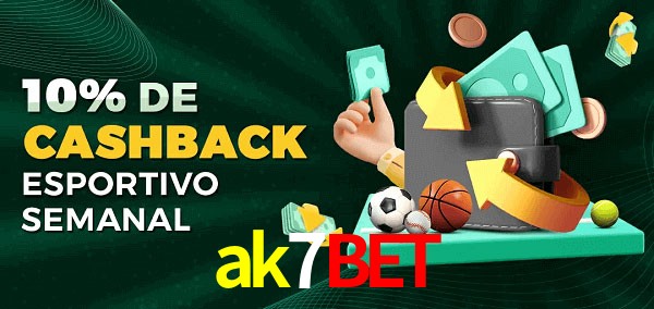10% de bônus de cashback na ak7bet